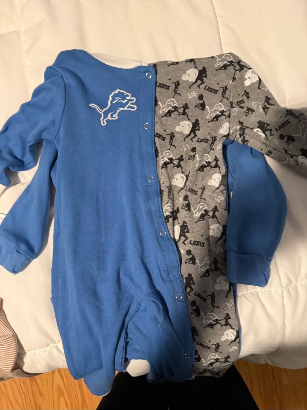 Detroit Lions Onesie PJ 24m